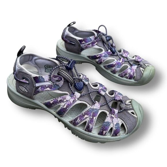 KEEN Women's Whisper Sandals Size 8 Purple Slingback Activewear - Picture 1 of 11